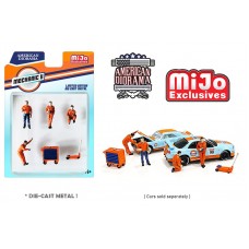AD-38410MJ 1:64 Limited Edition Die Cast Figure Set - Mechanic II AD-38410MJ 1:64 Limited Edition Die Cast Figure Set - Mechanic II
